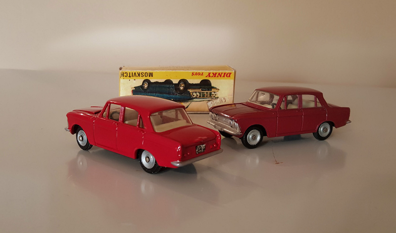 Illustration for article titled Dinky Moskvitch restoration